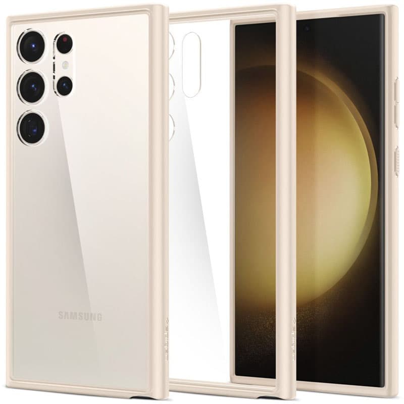 Spigen Ultra Hybrid - Case for Samsung Galaxy S23 Ultra (Sand Beige)
