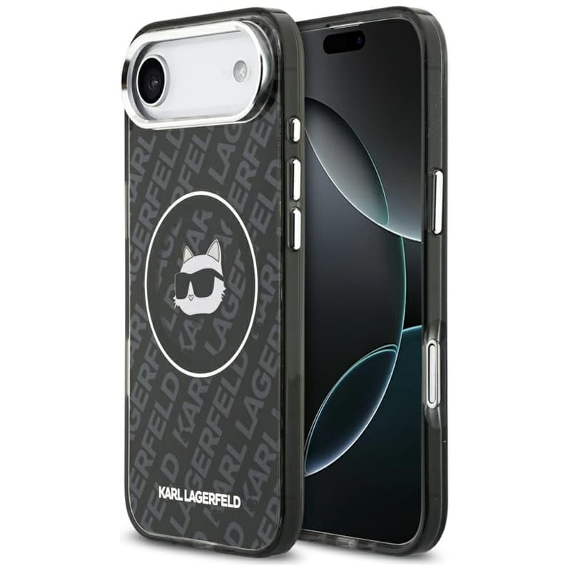 Karl Lagerfeld IML Choupette Head Logo MagSafe - Case iPhone Air (black) 1