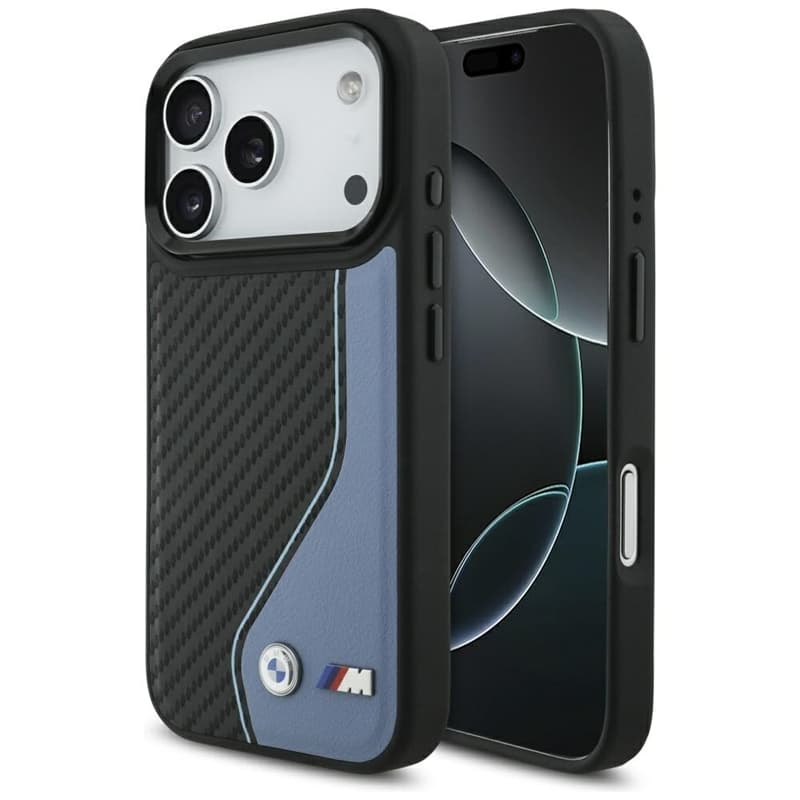 BMW M Carbon Logo MagSafe - Case iPhone 17 Pro (blue) 1