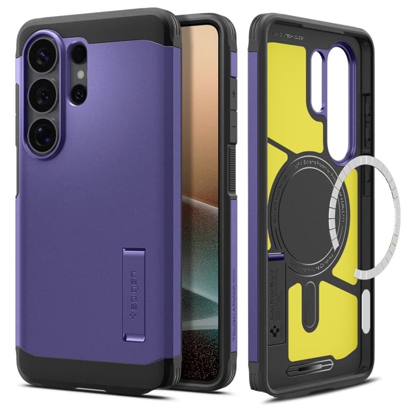 Spigen Tough Armor MagSafe - Case for Samsung Galaxy S26 Ultra (Ash Violet) 2