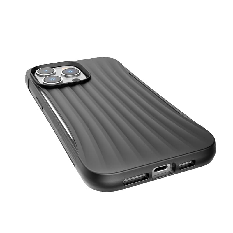 X-Doria Raptic Clutch - Biodegradable case for iPhone 14 Pro Max (Drop-Tested 3m) (Black) 2