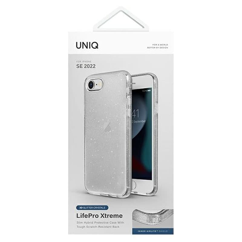 UNIQ LifePro Xtreme - Case for iPhone SE (2022/2020) / 8 / 7 (Clear) 5