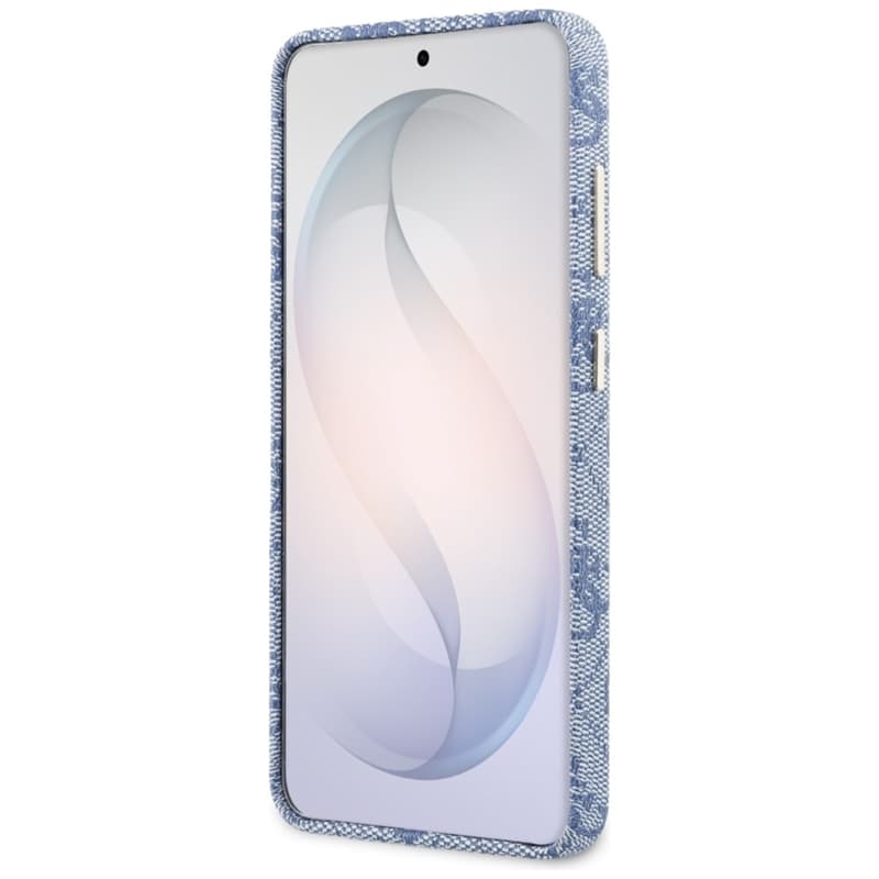 Guess 4G Script MagSafe - Samsung Galaxy S26 Case (Blue) 5