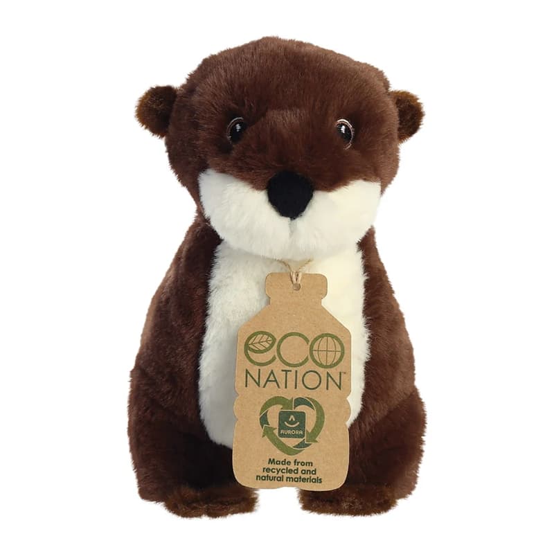 Eco Nation – Plush Toy / Cuddly River Otter 34 cm Eco-Friendly 2