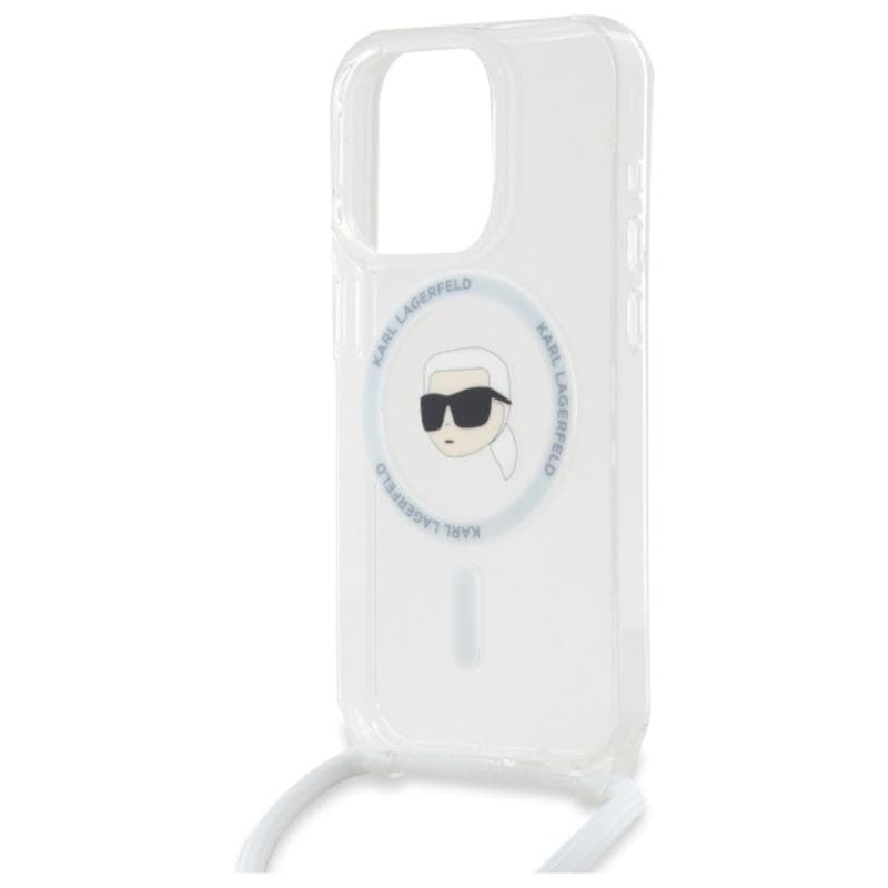 Karl Lagerfeld Crossbody IML Karl Head MagSafe - Case for iPhone 16 Pro Max (transparent) 5