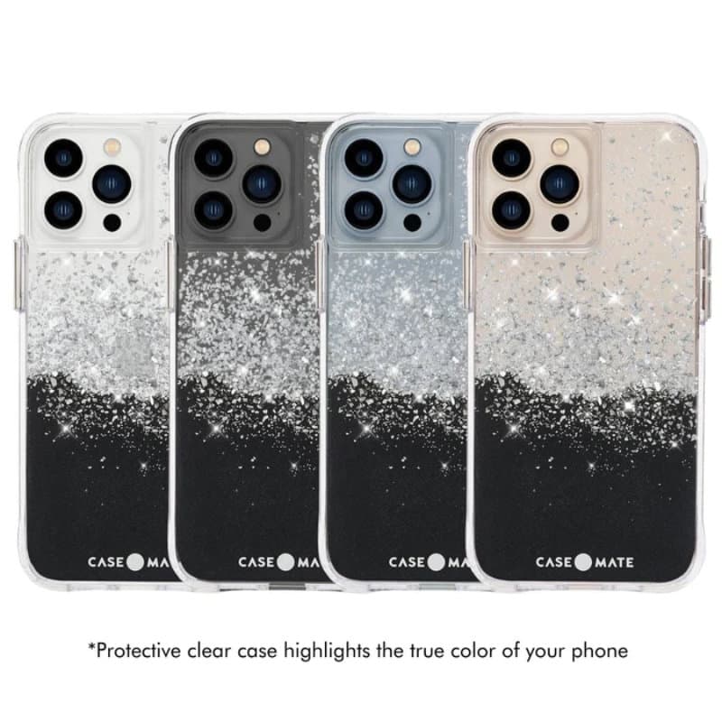 Case-Mate Karat - Case for iPhone 13 Pro decorated with onyx (Onyx) 3