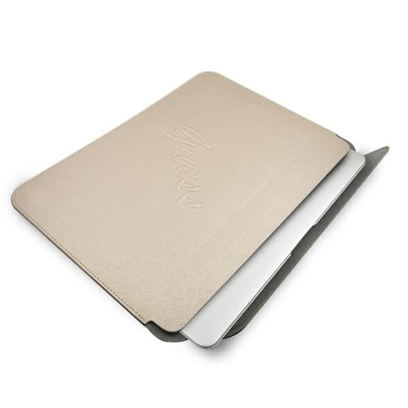 Guess Saffiano Script Computer Sleeve - Notebook case 13 "(gold) 4