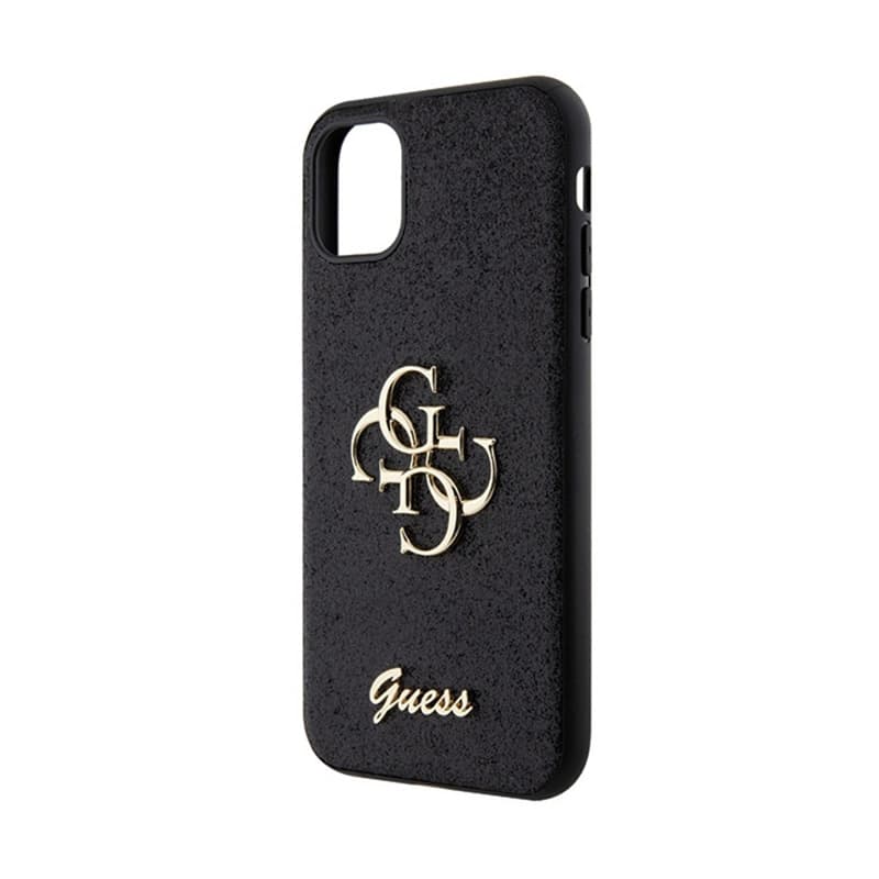 Guess Glitter Script Big 4G - iPhone 11 Case (black) 6