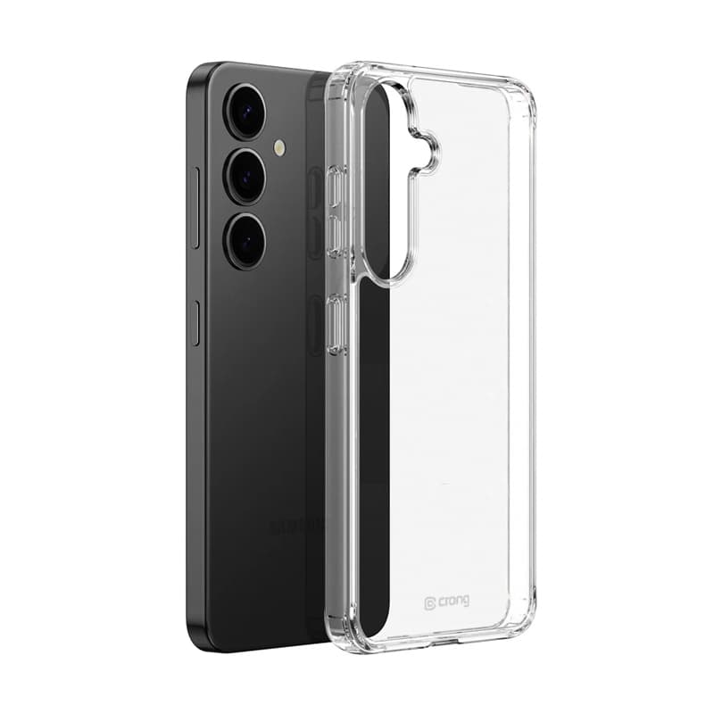 Crong Crystal Shield Cover - Samsung Galaxy S25 Case (Transparent) 1