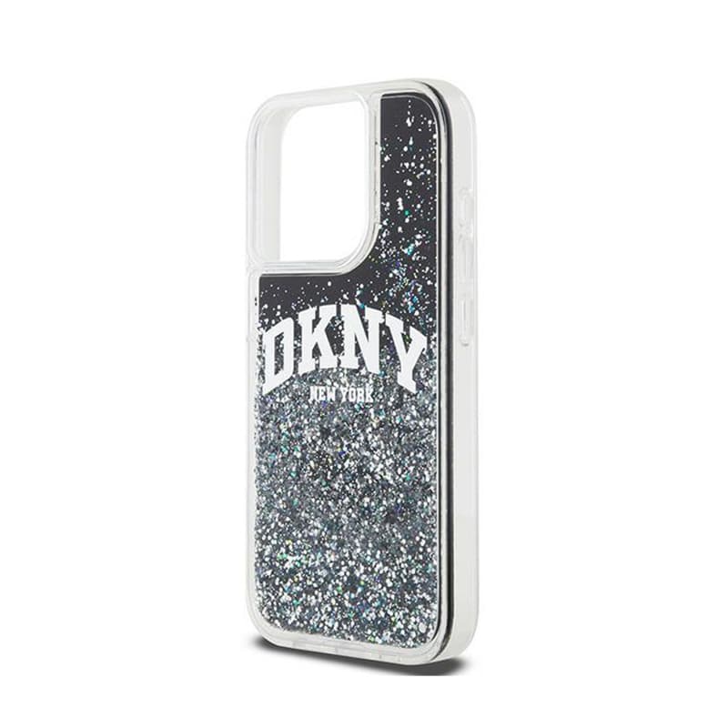 DKNY Liquid Glitter Big Logo - Case for iPhone 13 Pro (black) 6