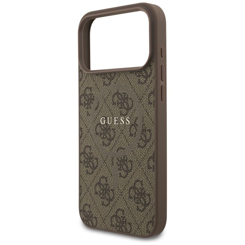 Guess 4G Ring Classic Logo MagSafe - Case iPhone 17 Pro Max (brown) 6
