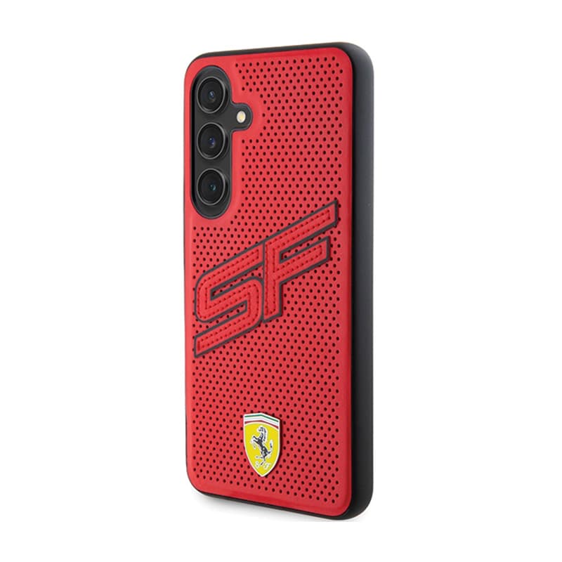 Ferrari Big SF Perforated - Samsung Galaxy S24 Case (Red) 2