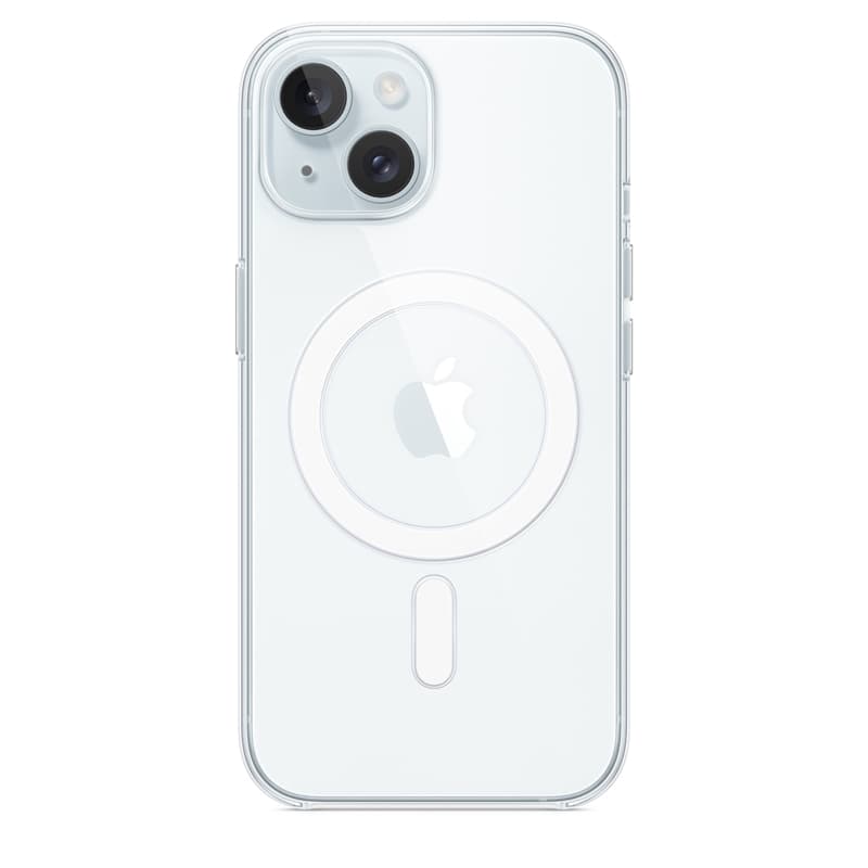 Apple Clear Case – Case with MagSafe for iPhone 15 (Clear)