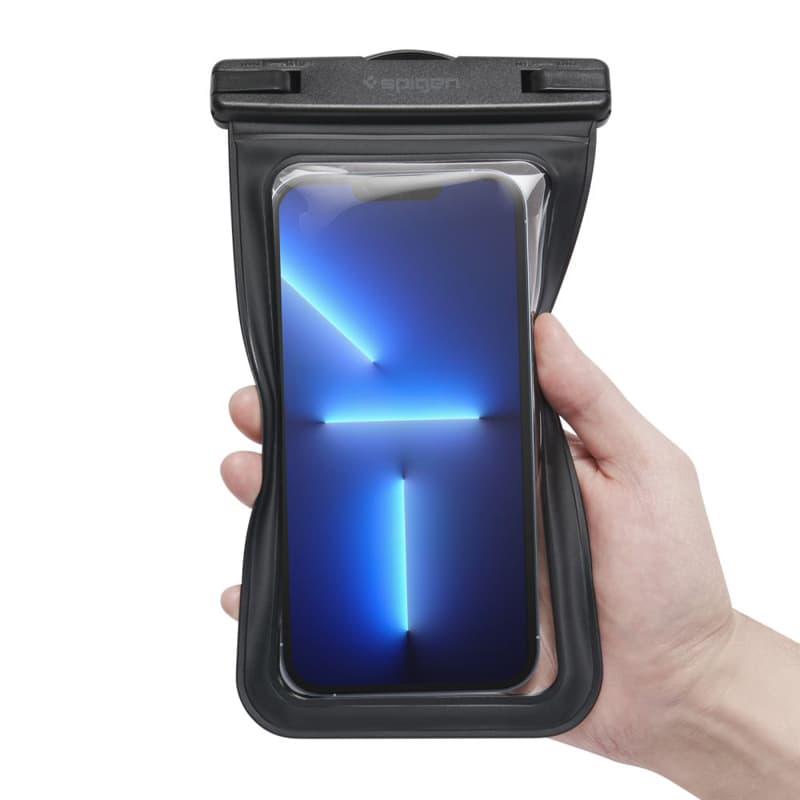 Spigen A601 Universal Waterproof Case - Case for smartphones up to 6.9" (Black) 6