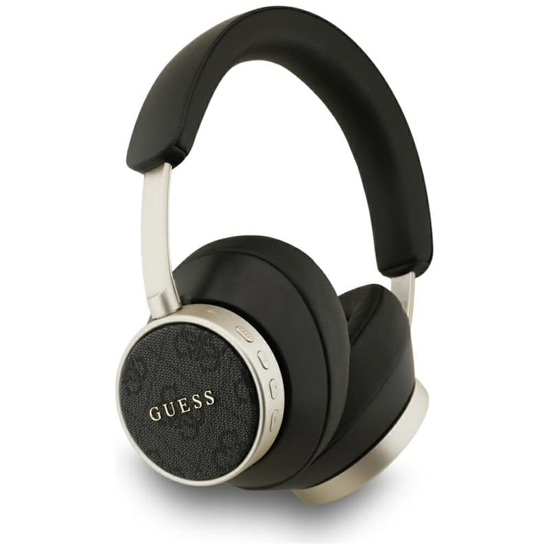 Guess 4G Classic Logo - Wireless Over-Ear Bluetooth Headphones (Black)