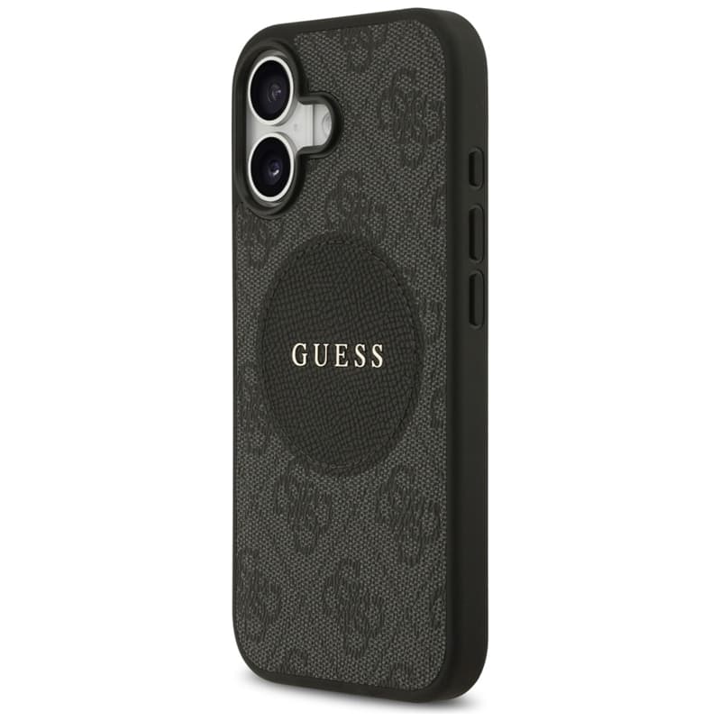 Guess 4G Circle Classic Logo MagSafe – Case iPhone 17 (Black) 2