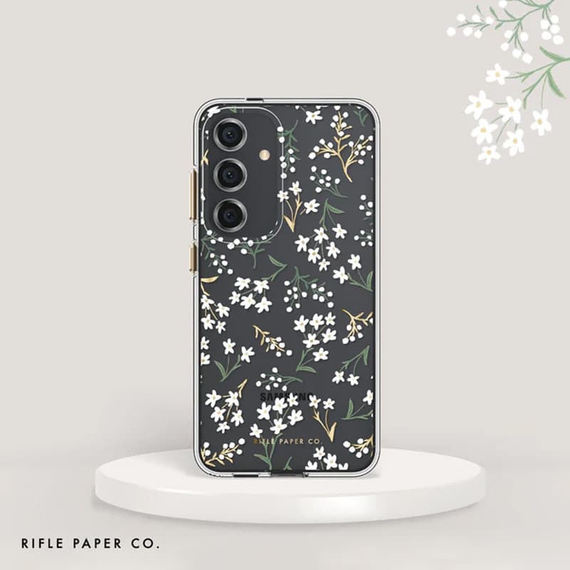 Rifle Paper Clear - Samsung Galaxy S24+ Case (Petite Fleurs) 8