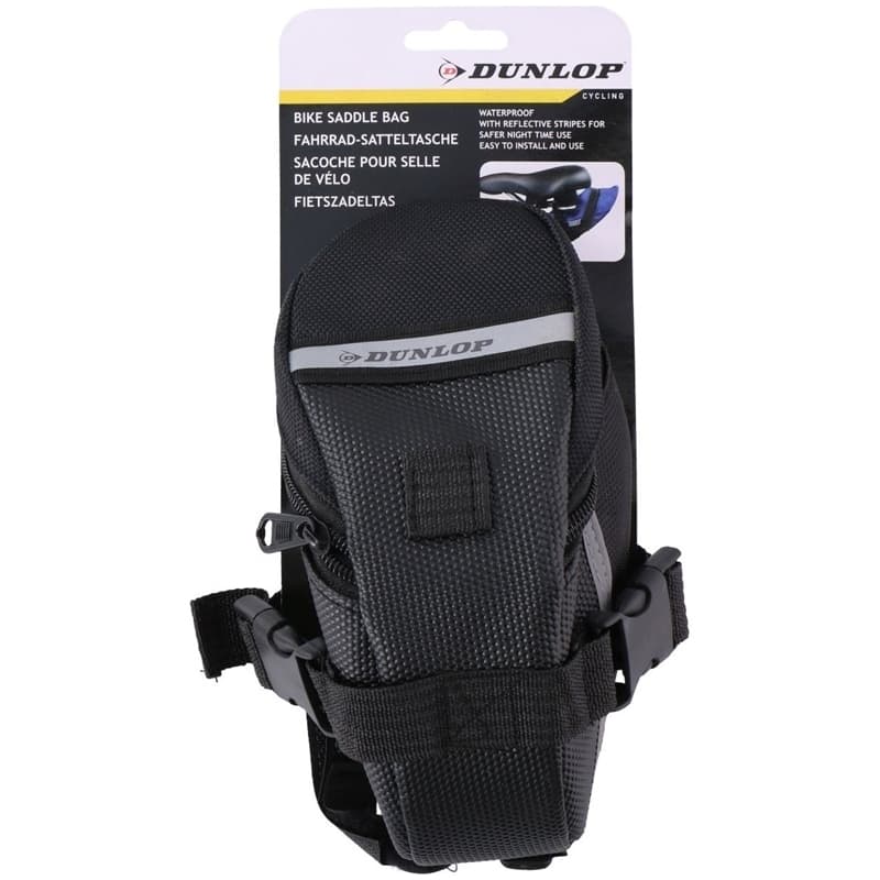 Dunlop - Bicycle bag / saddle bag (Black) 1