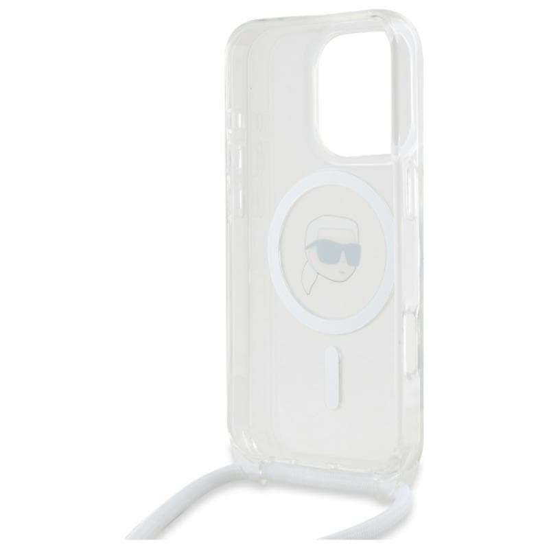 Karl Lagerfeld Crossbody IML Karl Head MagSafe - Case for iPhone 16 Pro Max (transparent) 6