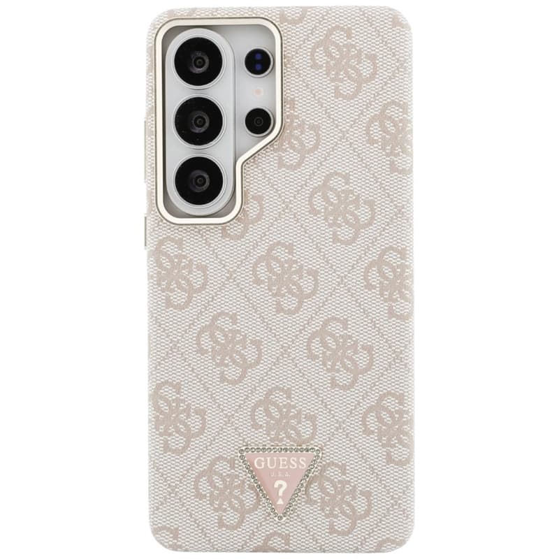 Guess 4G Triangle Logo MagSafe - Samsung Galaxy S26 Ultra Case (Pink) 3
