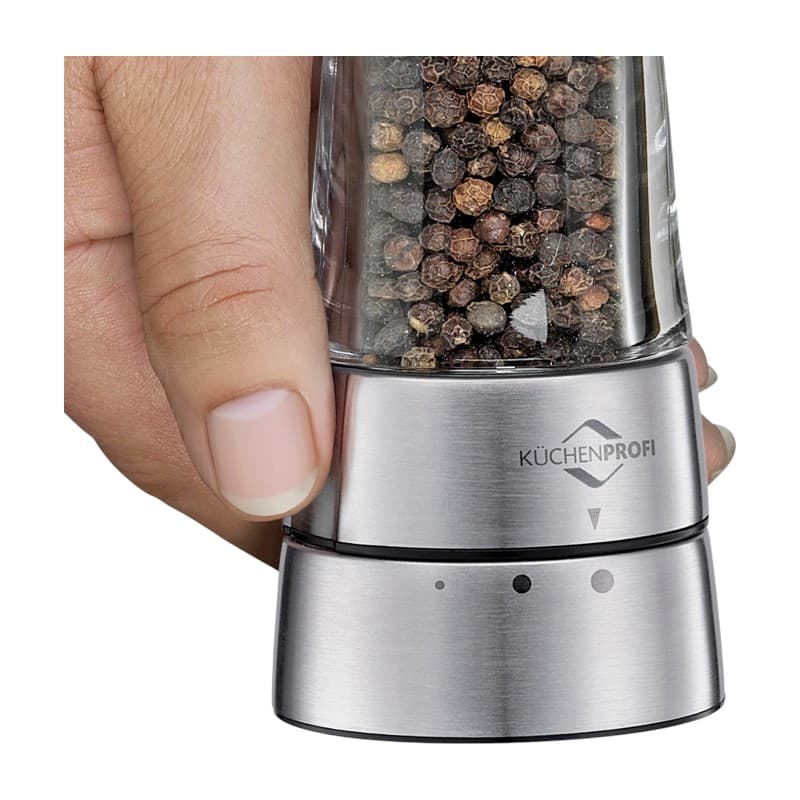 Küchenprofi Monaco - Pepper or Salt Mill with Ceramic Grinding Mechanism 14×6 cm 4