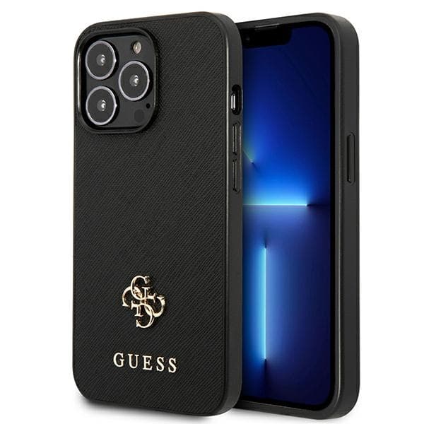 Guess 4G Small Metal Logo - iPhone 13 Pro Case (czarny) 1