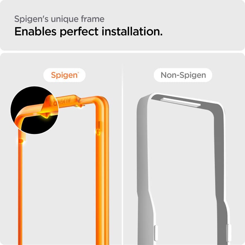 Spigen Alm Glas.TR 2-Pack - Tempered Glass for Nothing Phone 2 (Transparent) 7