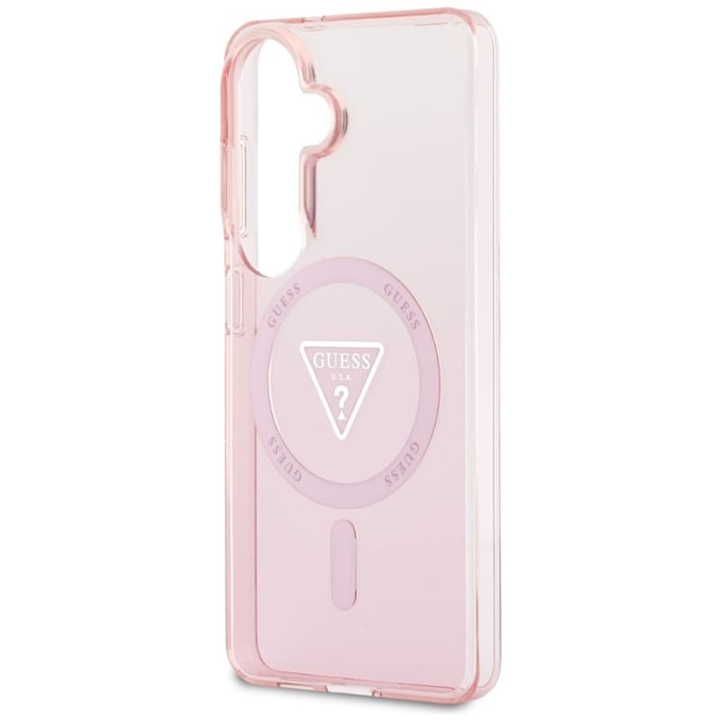 Guess IML Gradient Triangle MagSafe - Samsung Galaxy S26 Case (Pink) 6