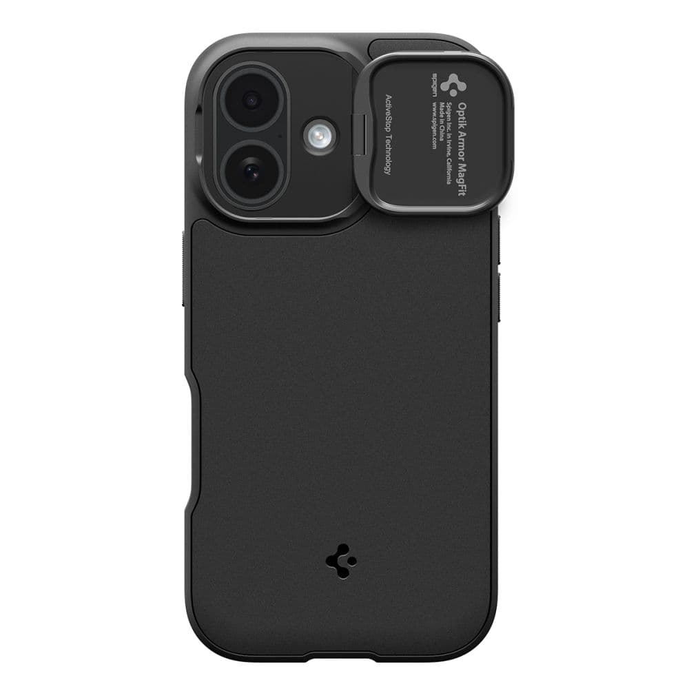 Spigen Optik Armor Mag MagSafe - Case for iPhone 17 (Black)   2