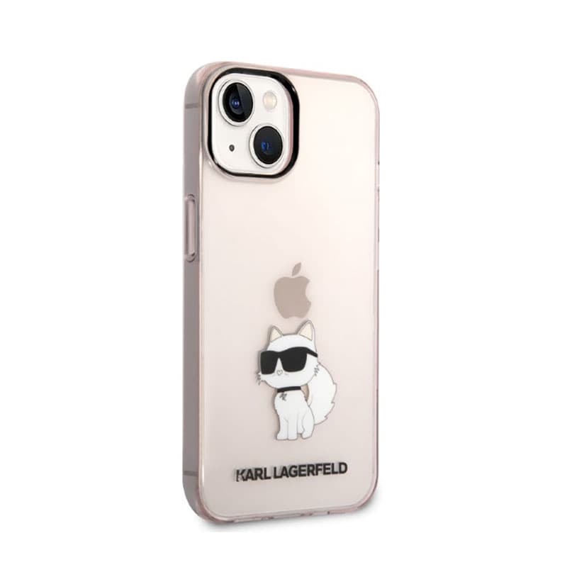 Karl Lagerfeld IML NFT Choupette - Case for iPhone 14 Plus (Pink) 4