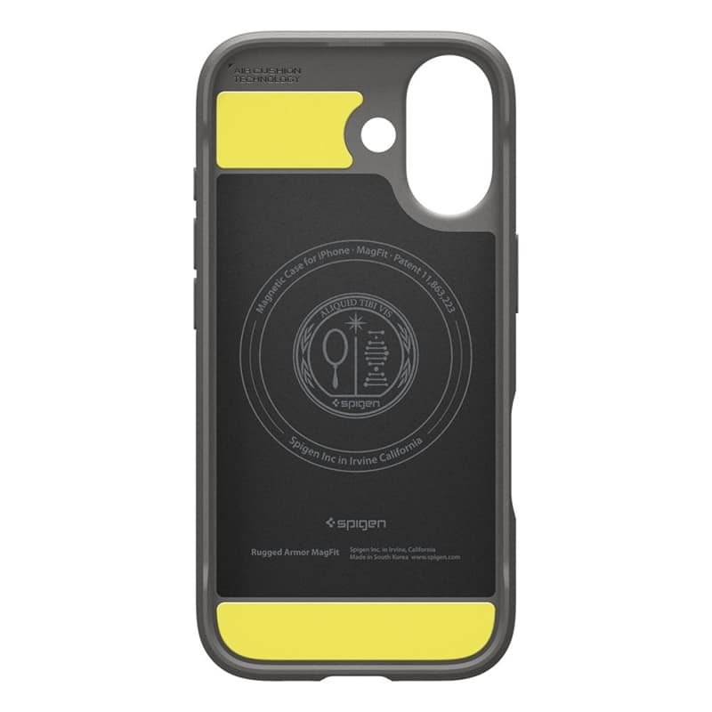 Spigen Rugged Armor Mag MagSafe - Case for iPhone 17 (Grey)   3