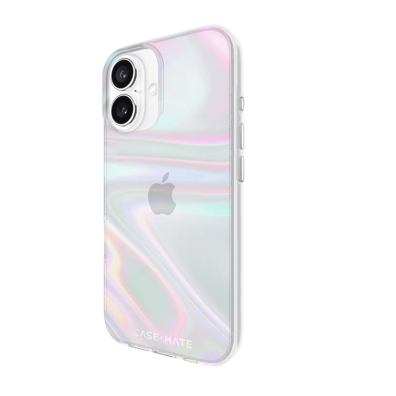 Case-Mate Soap Bubble - Case for iPhone 16 (Iridescent) 4