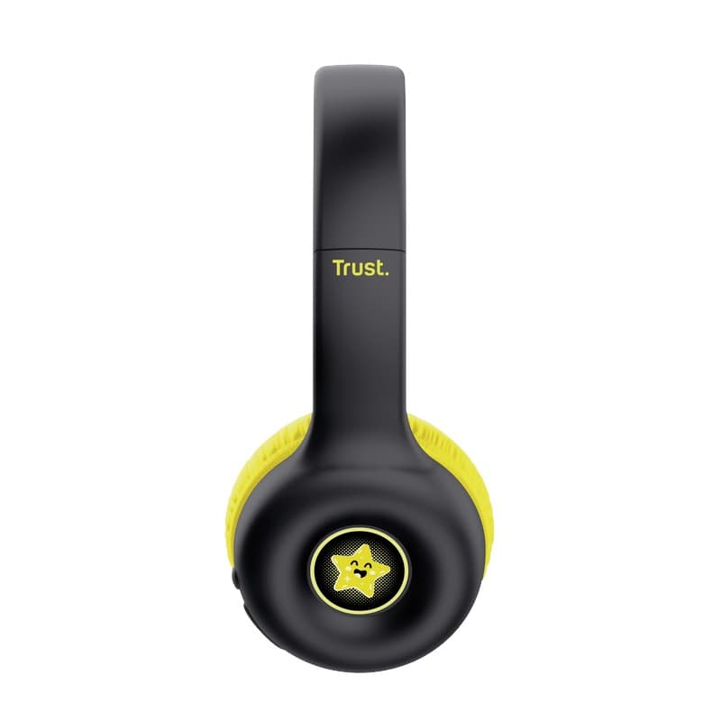 Trust Nouna - Wireless Bluetooth Over-Ear Kids Headphones (Black) 7