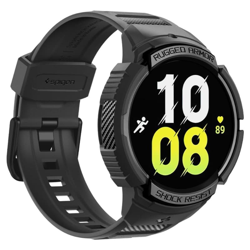 Spigen Rugged Armor Pro - Strap + case for Samsung Galaxy Watch 6 44 mm (Black) 2