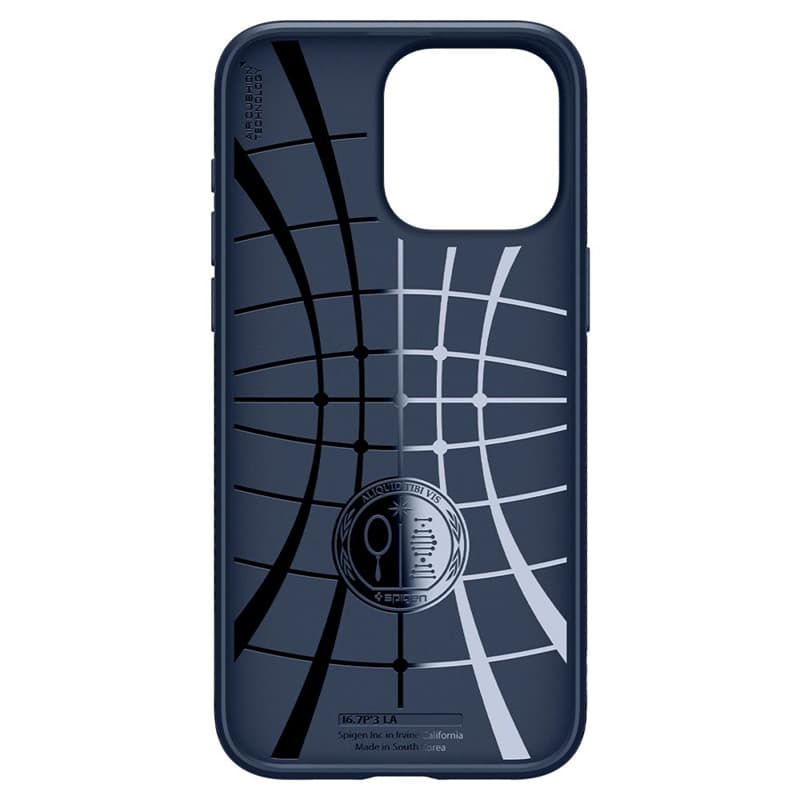 Spigen Liquid Air - Case for iPhone 15 Pro (Navy Blue) 4