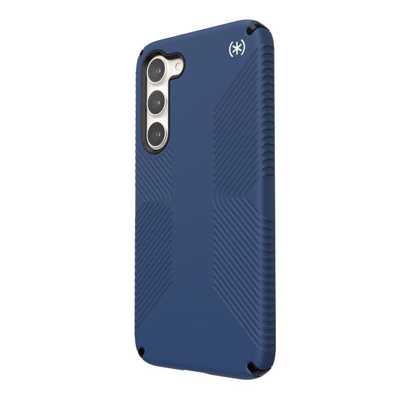 Speck Presidio2 Grip - Anti-slip Case for Samsung Galaxy S23+ (Coastal Blue/Black) 3