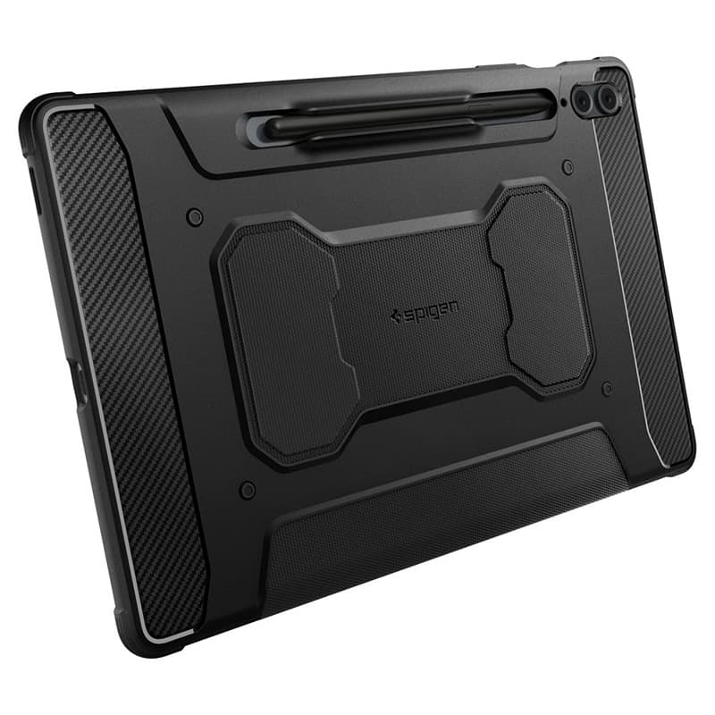 Spigen Rugged Armor Pro - Case for Samsung Galaxy Tab S9 FE+ 12.4" (Black) 8