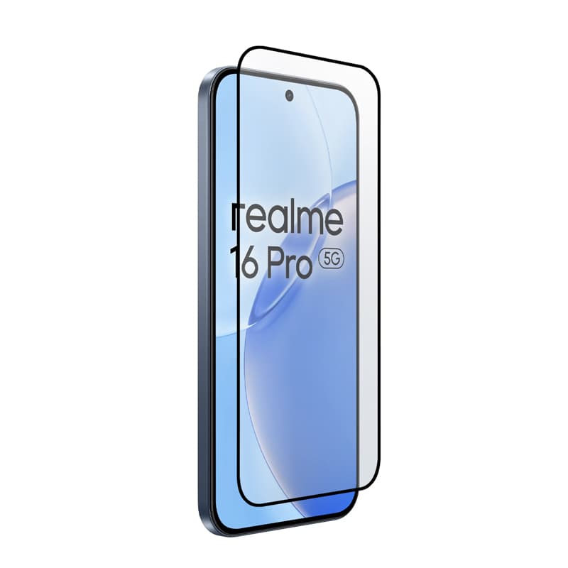 Crong 3D Armour Glass Lite - Full Glue Tempered Glass for Realme 16 Pro 5G 1