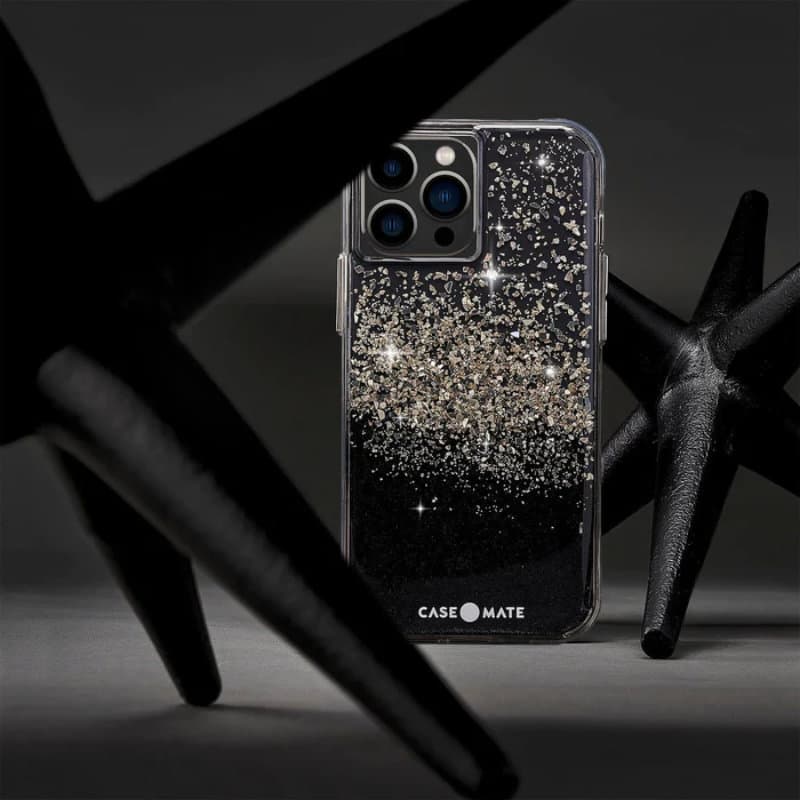 Case-Mate Karat - Case for iPhone 13 Pro decorated with onyx (Onyx) 5