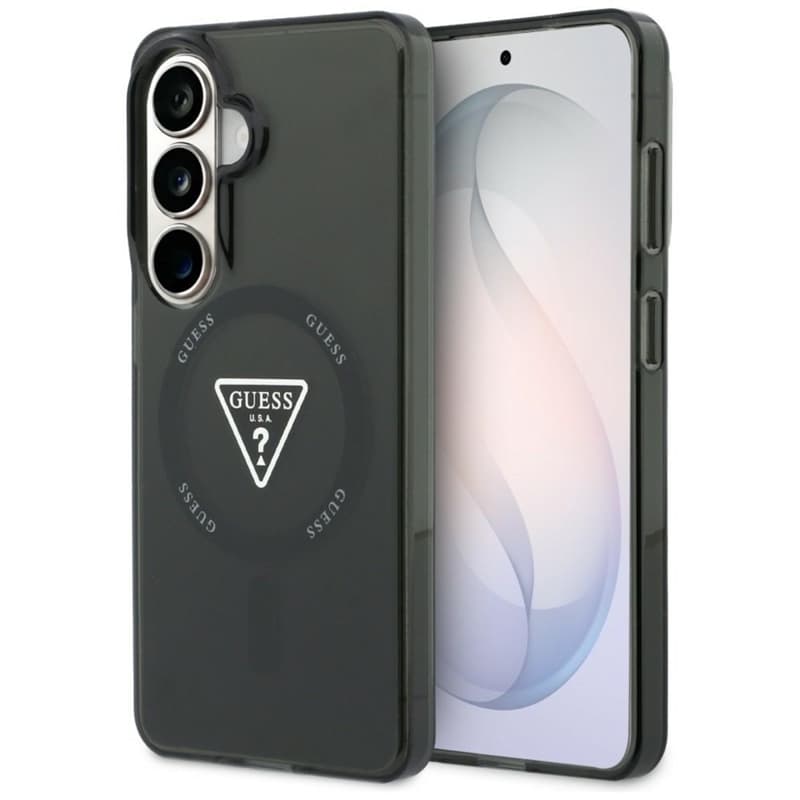 Guess IML Gradient Triangle MagSafe - Samsung Galaxy S26 Case (Black) 1