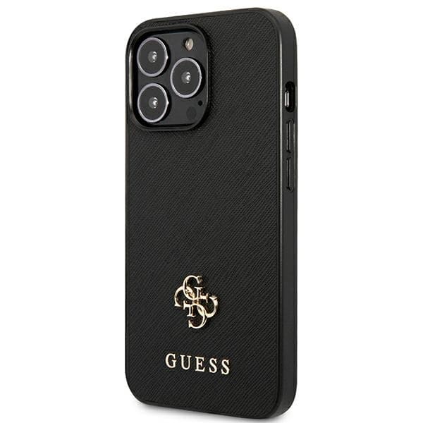 Guess 4G Small Metal Logo - iPhone 13 Pro Case (czarny) 2
