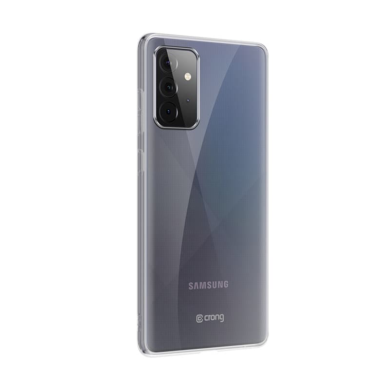 Crong Crystal Slim Cover - Samsung Galaxy A72 Case (Transparent) 5