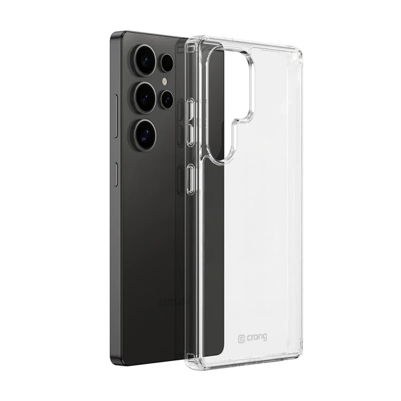 Crong Crystal Shield Cover - Samsung Galaxy S25 Ultra Case (Transparent)