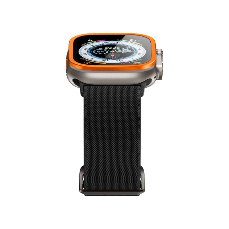 Spigen Glas.TR Slim Pro - Tempered glass for Apple Watch Ultra 49 mm (Orange) 6