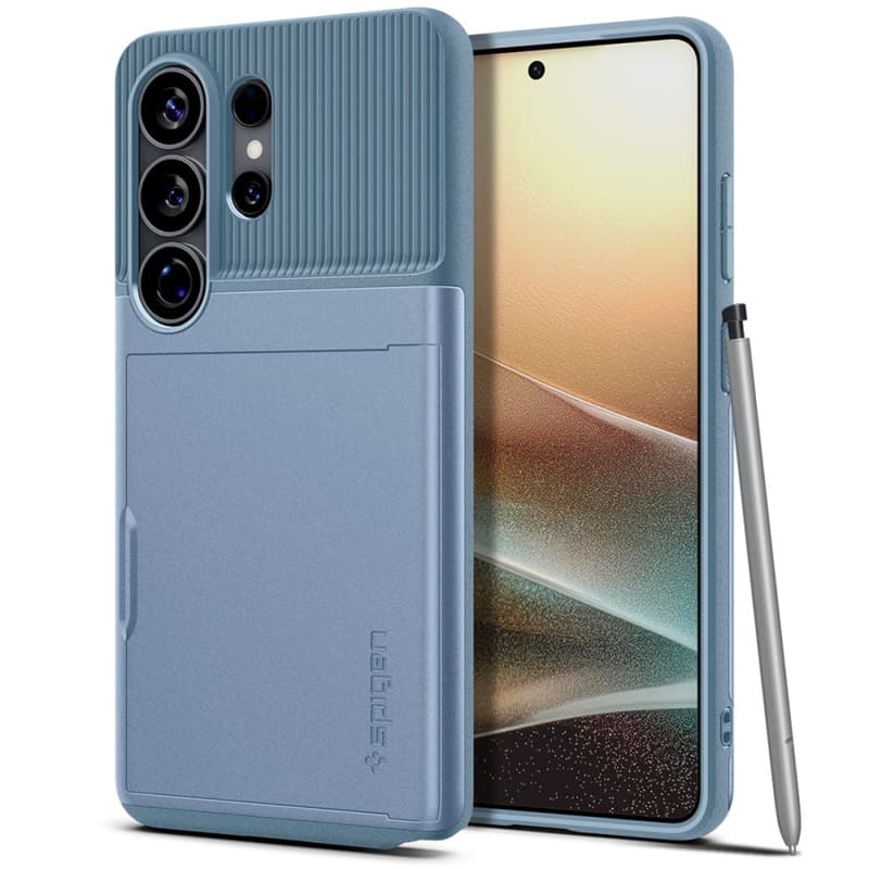 Spigen Slim Armor CS - Case for Samsung Galaxy S26 Ultra (Light Blue) 2