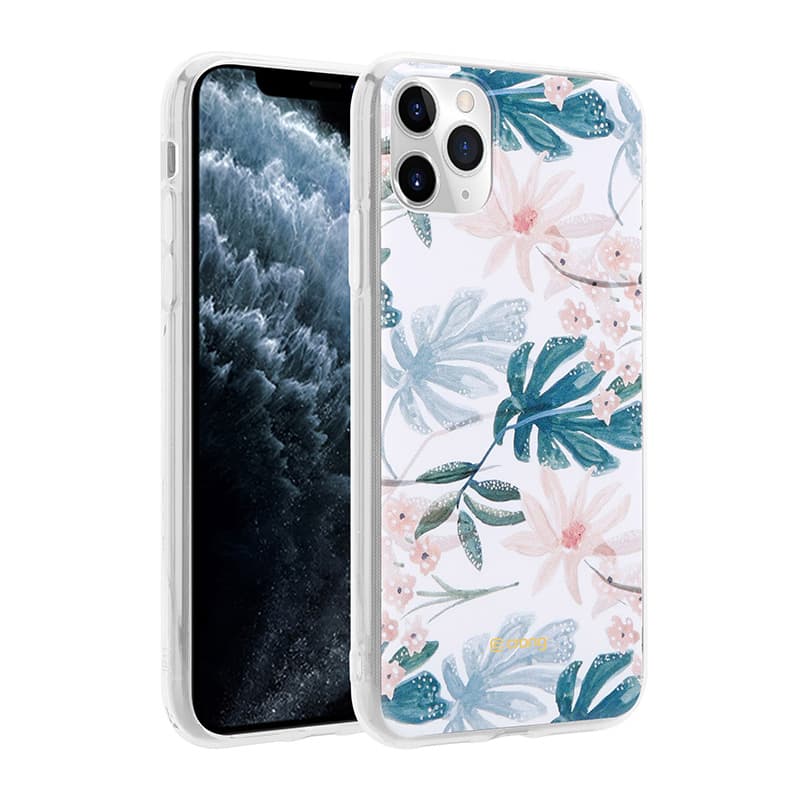 Crong Flower Case – iPhone 11 Pro Case (Pattern 01)