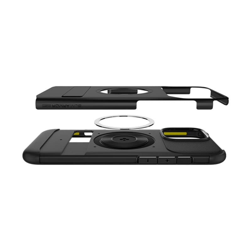 Spigen Slim Armor Mag MagSafe - Case for iPhone 16 Pro Max (Black) 6