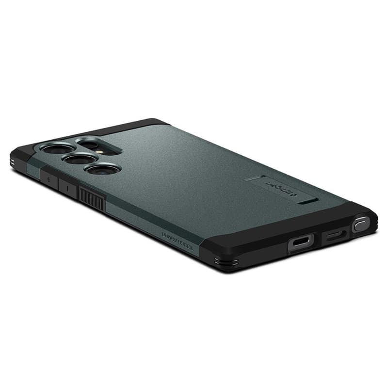 Spigen Tough Armor - Case for Samsung Galaxy S24 Ultra (Abyss Green) 8