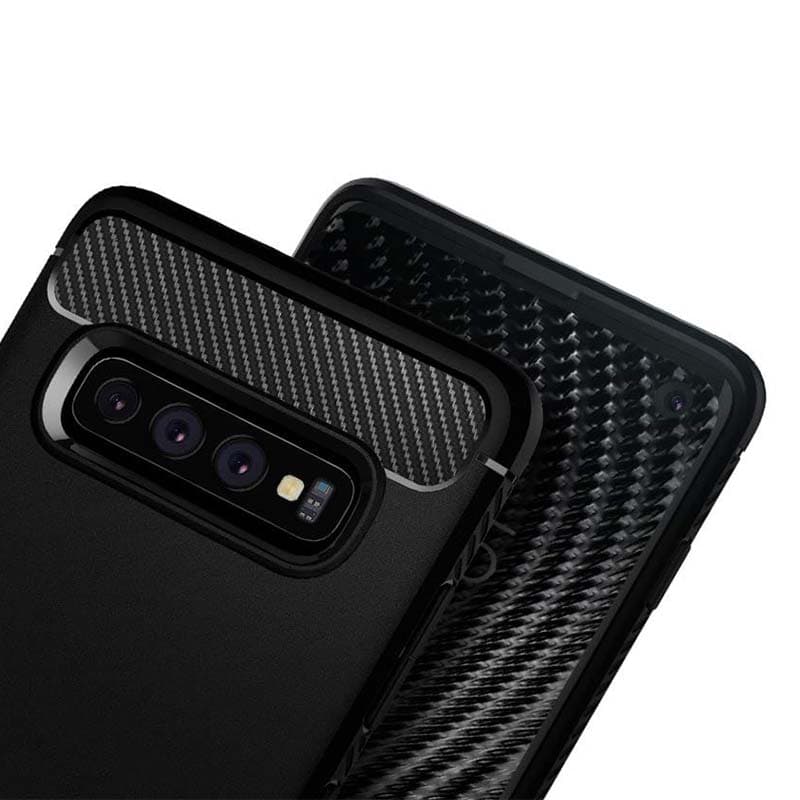 Spigen Rugged Armor - Case for Samsung Galaxy S10 (Black) 7