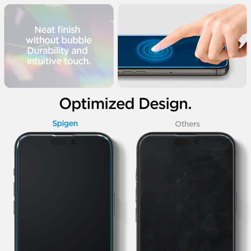 Spigen Crystal Pack - Set of case for iPhone 14 Pro Max + Protective Glass (Clear) 2